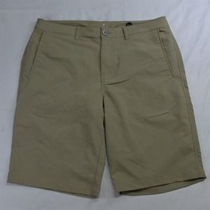 Buckle BKE Hybrid‎ 32 x 23" Khaki Athletic Fit Athleisure Shorts